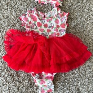 Disney Red and White Minnie Mouse Dress